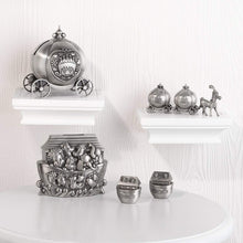 Load image into Gallery viewer, Fairytale Coach Keepsake Pewter Tooth and Curl Box - Gifteee Unique & Unusual gifts, Cool gift ideas