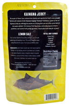 Load image into Gallery viewer, Gourmet Fish Jerky Combo Pack - Meat Maniac Lemon Pepper Swordfish Jerky and Lemon Salt Hawaiin Ahi Tuna Jerky - Gifteee Unique & Unusual gifts, Cool gift ideas