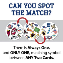 Load image into Gallery viewer, NFL Spot It! League Version Edition - Gifteee Unique & Unusual gifts, Cool gift ideas