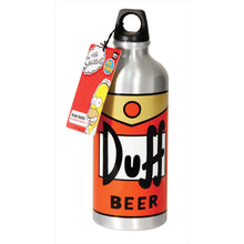 Load image into Gallery viewer, The Simpsons Duff Beer Water Bottle - Gifteee Unique & Unusual gifts, Cool gift ideas