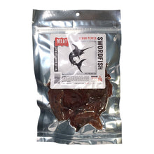 Load image into Gallery viewer, Gourmet Fish Jerky Combo Pack - Meat Maniac Lemon Pepper Swordfish Jerky and Lemon Salt Hawaiin Ahi Tuna Jerky - Gifteee Unique & Unusual gifts, Cool gift ideas