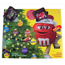 Load image into Gallery viewer, Mars Christmas Advent Calendar M&Ms, Twix, Snickers, Starburst, Skittles - Gifteee Unique & Unusual gifts, Cool gift ideas