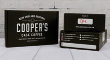 Load image into Gallery viewer, Whiskey & Rum Barrel Aged Coffee Ground & Mug Box Set - Gifteee Unique & Unusual gifts, Cool gift ideas