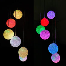 Load image into Gallery viewer, Solar Wind Chime/Crystal bal/Hummingbird - Gifteee Unique & Unusual gifts, Cool gift ideas