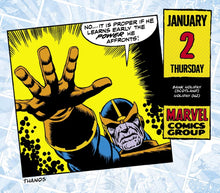 Load image into Gallery viewer, 2020 History of Marvel Year-In-A-Box Calendar - Gifteee Unique & Unusual gifts, Cool gift ideas