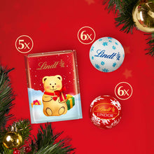 Load image into Gallery viewer, Lindt Bear Advent Calendar 250g - Gifteee Unique & Unusual gifts, Cool gift ideas