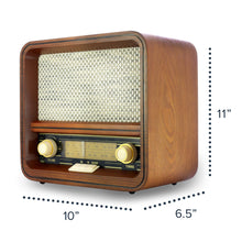 Load image into Gallery viewer, Retro Bluetooth AM/FM Radio Speaker - Gifteee Unique & Unusual gifts, Cool gift ideas