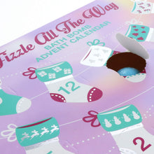 Load image into Gallery viewer, Spa life "Fizzle All The Way Bath Bomb Advent Calendar - Gifteee Unique & Unusual gifts, Cool gift ideas