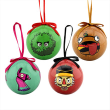 Load image into Gallery viewer, Epic Games Fortnite Holiday Ornaments Set of 4 - Gifteee Unique & Unusual gifts, Cool gift ideas