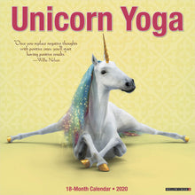 Load image into Gallery viewer, Unicorn Yoga 2020 Wall Calendar - Gifteee Unique & Unusual gifts, Cool gift ideas