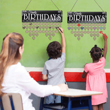 Load image into Gallery viewer, Wooden Family Birthday Reminder Calendar - Gifteee Unique & Unusual gifts, Cool gift ideas
