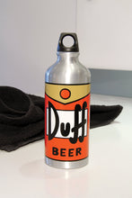 Load image into Gallery viewer, The Simpsons Duff Beer Water Bottle - Gifteee Unique & Unusual gifts, Cool gift ideas