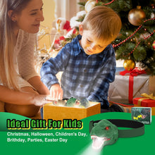 Load image into Gallery viewer, Dinosaur Headlamp for Kids - Gifteee Unique & Unusual gifts, Cool gift ideas