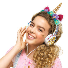 Load image into Gallery viewer, GoldieBlox DIY Unicorn Headphones - Gifteee. Find cool &amp; unique gifts for men, women and kids
