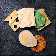 Load image into Gallery viewer, Wood sandwich coaster - Gifteee Unique & Unusual gifts, Cool gift ideas