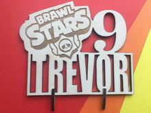 Load image into Gallery viewer, Personalized inspired Brawl stars cake topper - Gifteee Unique & Unusual gifts, Cool gift ideas
