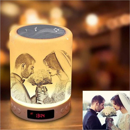 Personalized 3D Photo Lamp - Gifteee. Find cool & unique gifts for men, women and kids