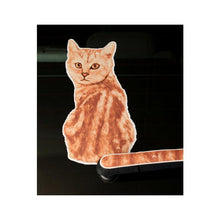 Load image into Gallery viewer, Cat rear window wiper wagging tail sticker - Gifteee Unique & Unusual gifts, Cool gift ideas