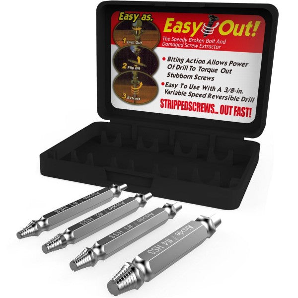Damaged Screw Extractor Set