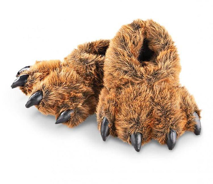 Grizzly Bear Paw Slippers