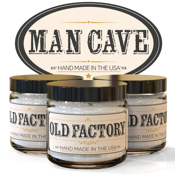 “Man Cave” Scented Candles