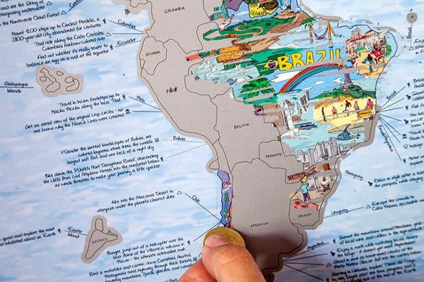 World Map — Scratch Edition