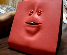  Face Money Eating Kids Coin Bank Safe