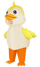 Load image into Gallery viewer, Inflatable Duck Costume – Funny Blow-Up Adult Halloween Suit
