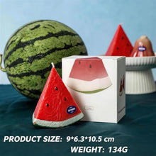Load image into Gallery viewer, Watermelon Wedge Scented Soy Candle – Clean Burning Summer Decor Candle
