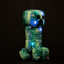 Load image into Gallery viewer, Minecraft Light Up Creeper Pillow Buddy - Gifteee Unique &amp; Unusual gifts, Cool gift ideas
