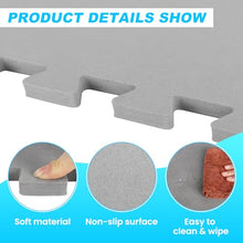 Load image into Gallery viewer, Inflatable Hot Tub Mat – 85" Interlocking Foam Floor Protector

