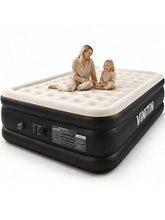 Load image into Gallery viewer, Queen Air Mattress – Built-In Pump, 16" Double-High Airbed
