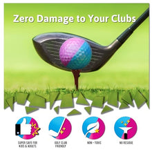 Load image into Gallery viewer, Gender Reveal Golf Balls – Max-Powder Pink or Blue Explosion
