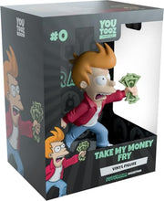 Load image into Gallery viewer, Futurama "Take My Money" Fry – Youtooz Vinyl Figure
