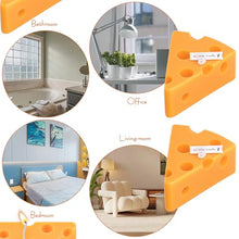 Load image into Gallery viewer, Big Cheese Wedge Decorative Soy Candles – Set of 2 Fun Scented Novelty Candles
