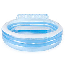 Load image into Gallery viewer, Intex Above-Ground Pool – Inflatable Family Pool with Bench
