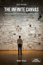 Load image into Gallery viewer, Not-Books: The Infinite Canvas: Funny Figma Notebook | Fake Memoir Prank Journal
