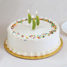 Load image into Gallery viewer, Dill-ightful Pickle Cake Candles – 6-Pack Novelty Paraffin Wax Party Candles
