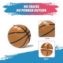 Load image into Gallery viewer, Gender Reveal Basketball – Pink &amp; Blue Powder Explosion Ball
