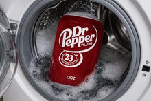 Load image into Gallery viewer, Realistic Dr Pepper Soda Can Plush Pillow – Soft Novelty Food Throw Cushion
