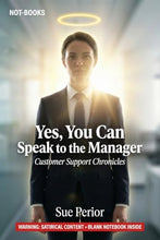 Load image into Gallery viewer, Not-Books: Yes, You Can Speak to the Manager - Customer Support Chronicles | Funny Boss Notebook
