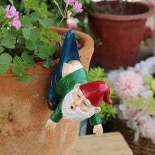 Load image into Gallery viewer, JARPSIRY Naughty Hanging Pants Garden Gnome – Flower Pot &amp; Fence Hugger Statue
