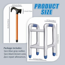 Load image into Gallery viewer, Inflatable Walker &amp; Cane – Funny Old-Person Costume Props
