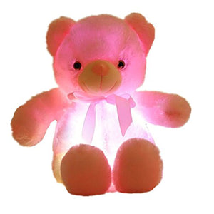 Light-Up LED Teddy Bear Plush - Gifteee Unique & Unusual gifts, Cool gift ideas