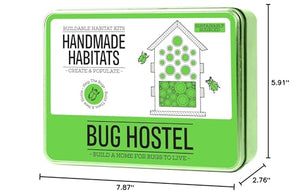 Build Your Own Bug Hostel Kit - Includes Coloring Pencils