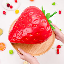 Load image into Gallery viewer, Oversized 13-Inch Artificial Giant Strawberry – Realistic Hard PVC Fruit Display Prop
