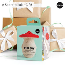 Load image into Gallery viewer, Fun Guy Mushroom Refrigerator Deodorizer – Food-Safe Baking Soda Odor Absorber
