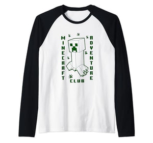 Minecraft Creeper Baseball Tee - Gifteee Unique & Unusual gifts, Cool gift ideas