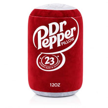 Load image into Gallery viewer, Realistic Dr Pepper Soda Can Plush Pillow – Soft Novelty Food Throw Cushion
