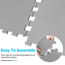 Load image into Gallery viewer, Inflatable Hot Tub Mat – 85" Interlocking Foam Floor Protector
